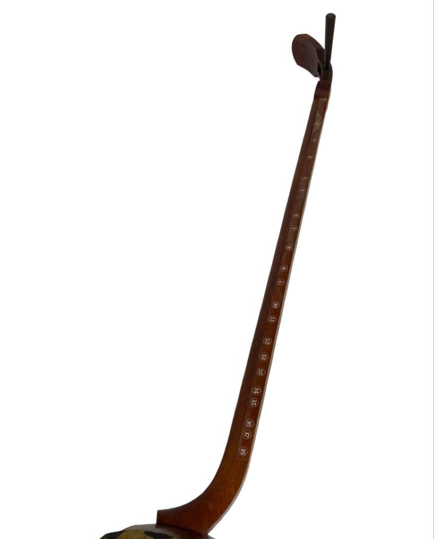 昭和レトロ　三味線(三味線スタンド付き)　25サ109