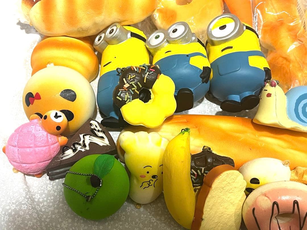 【超大量68点】スクイーズ まとめ売り 希少・キャラ物多数 ガチャなど