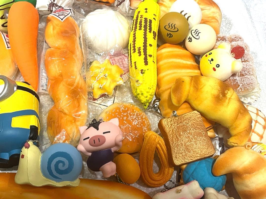 【超大量68点】スクイーズ まとめ売り 希少・キャラ物多数 ガチャなど