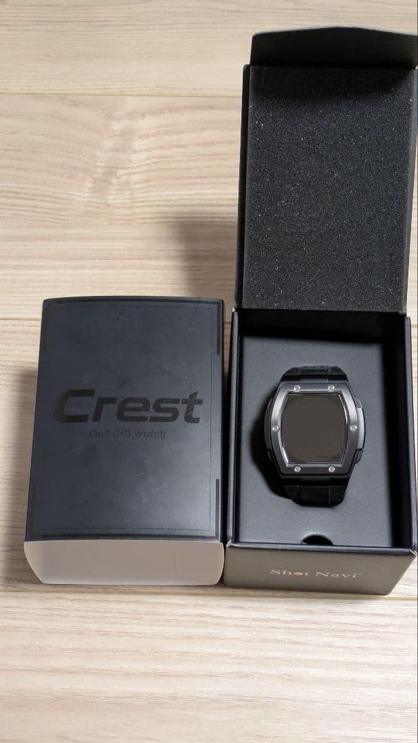 Crest Golf GPS Watch ブラック