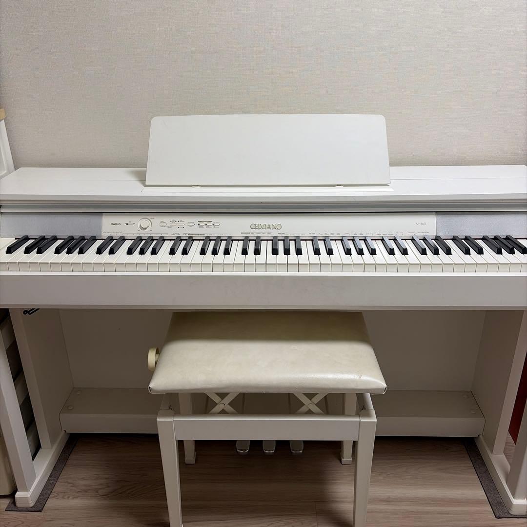 CASIO CELVIANO ホワイト電子ピアノ AP-460