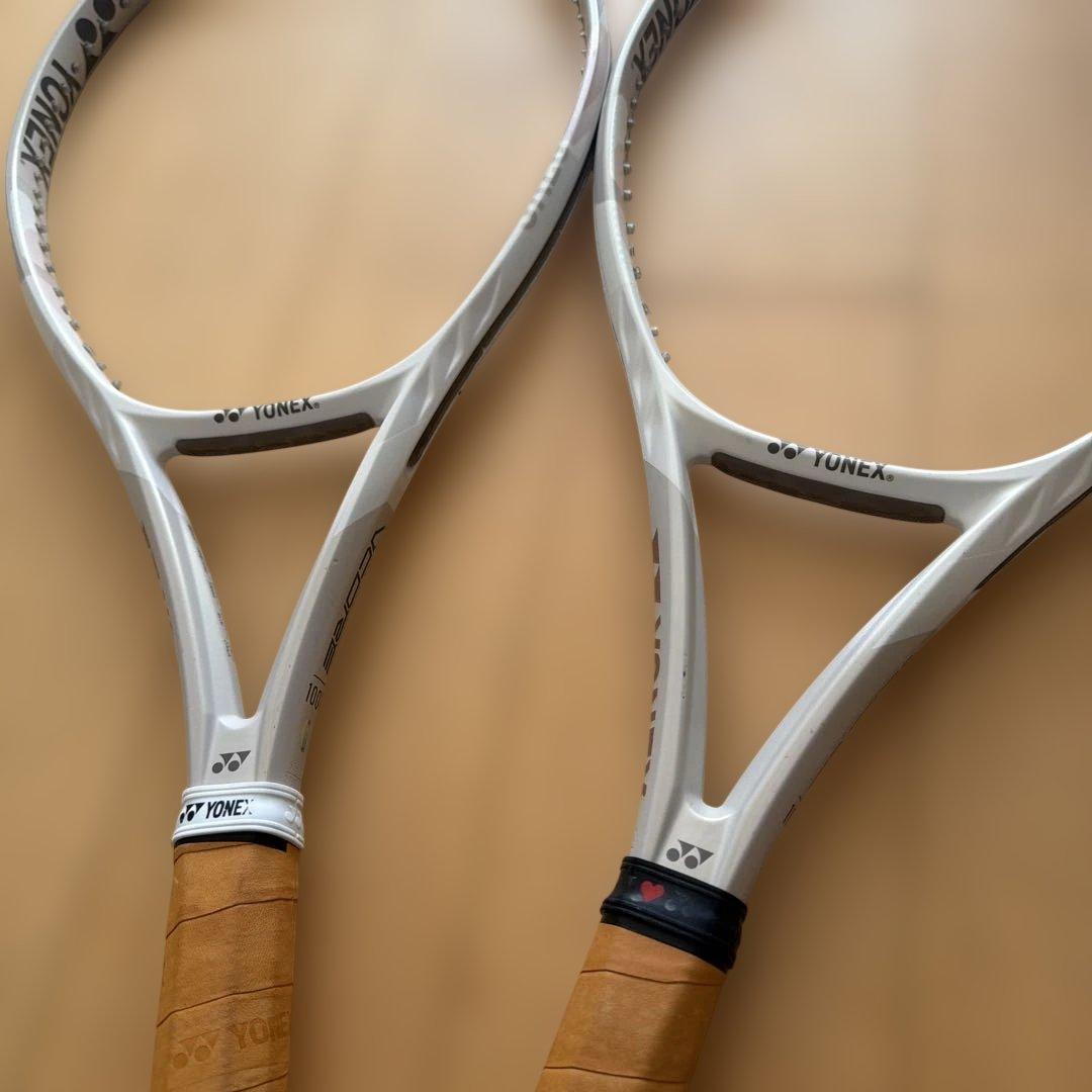 YONEX VCORE 100L サンドベージュ(280g) G1 ２本セット