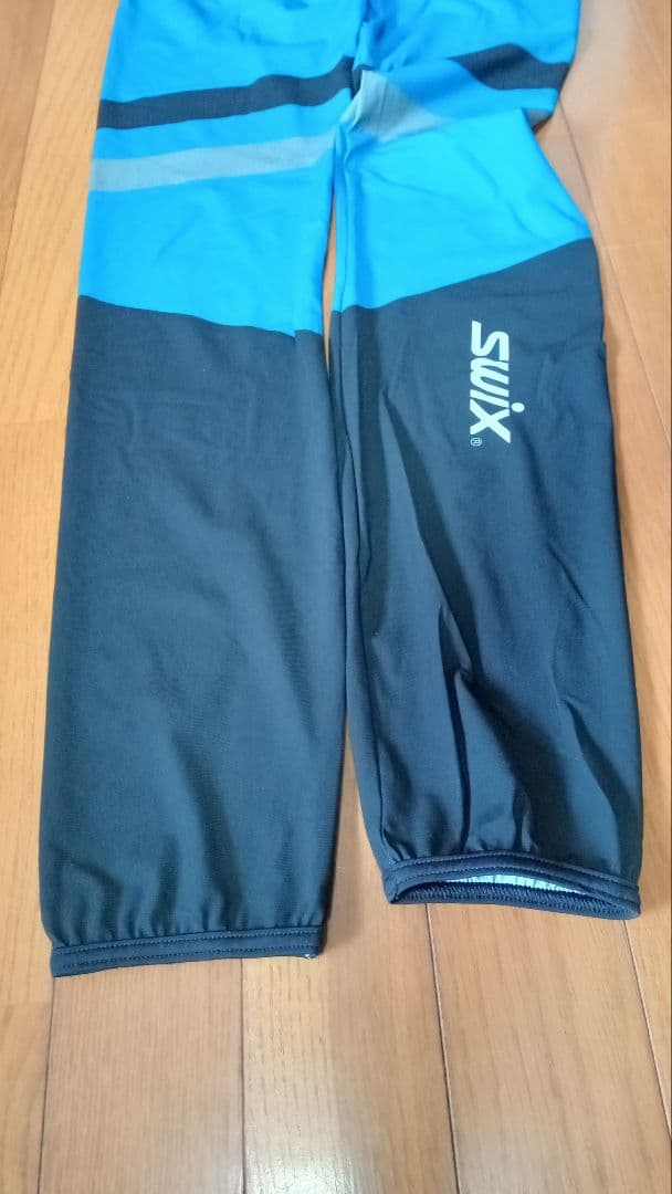 swixクロカンスキーjrレーシングツーピー青色164cm