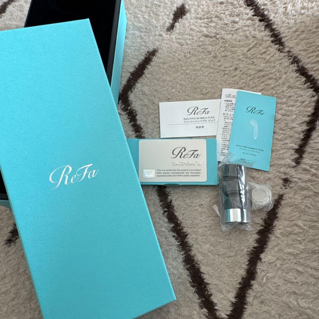 美品 ReFa リファファインバブルピュア RS-AM-02B シャワーヘッド