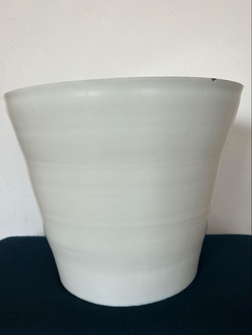 黒田泰三　白磁　台鉢　大