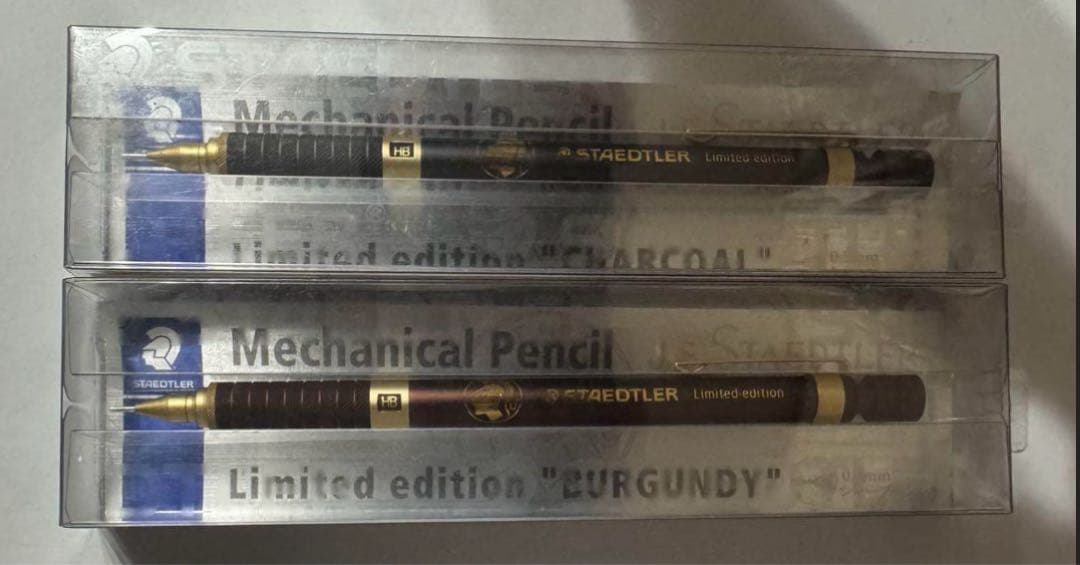 ステッドラー2021年限定　チャコール　バーガンディ