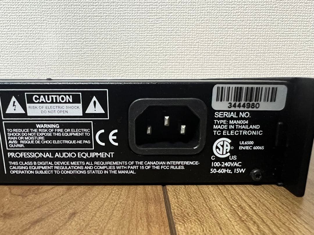 美品　tc electronic G-Major 2 ラックマルチエフェクター