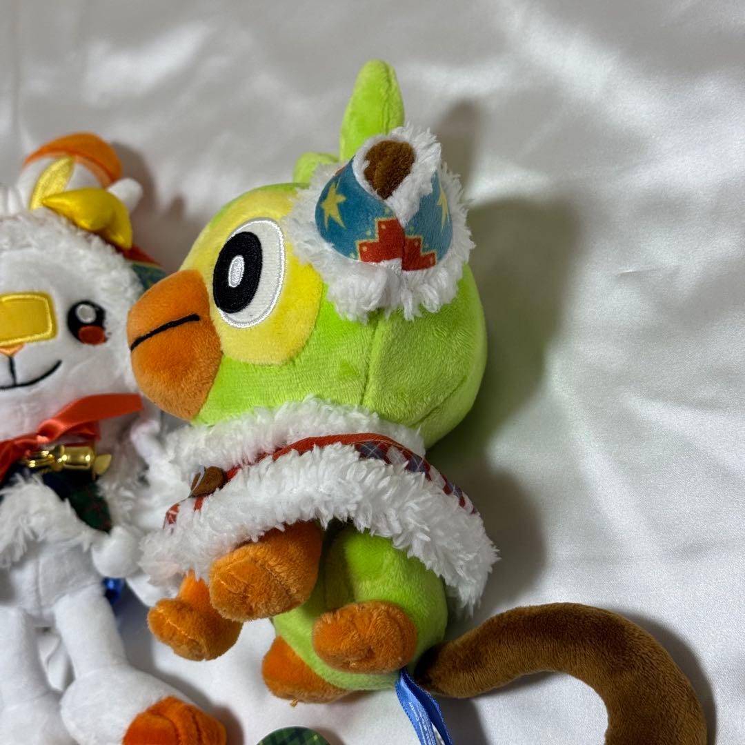 ポケモン クリスマス ワンダーランド ヒバニー サルノリ ぬいぐるみ 2点セット