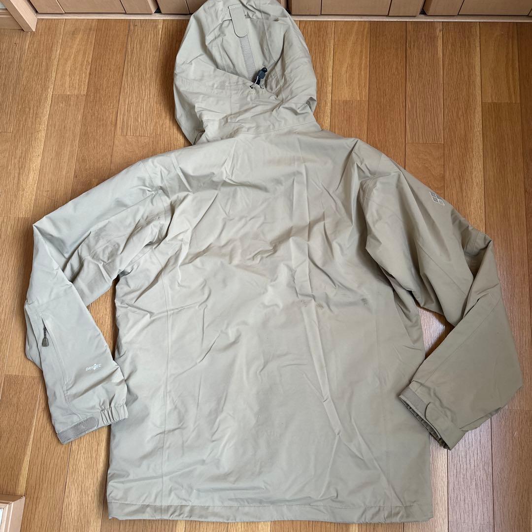 モンベル　パウダーステップパーカ　ドライテックインシュレーテッドビブ