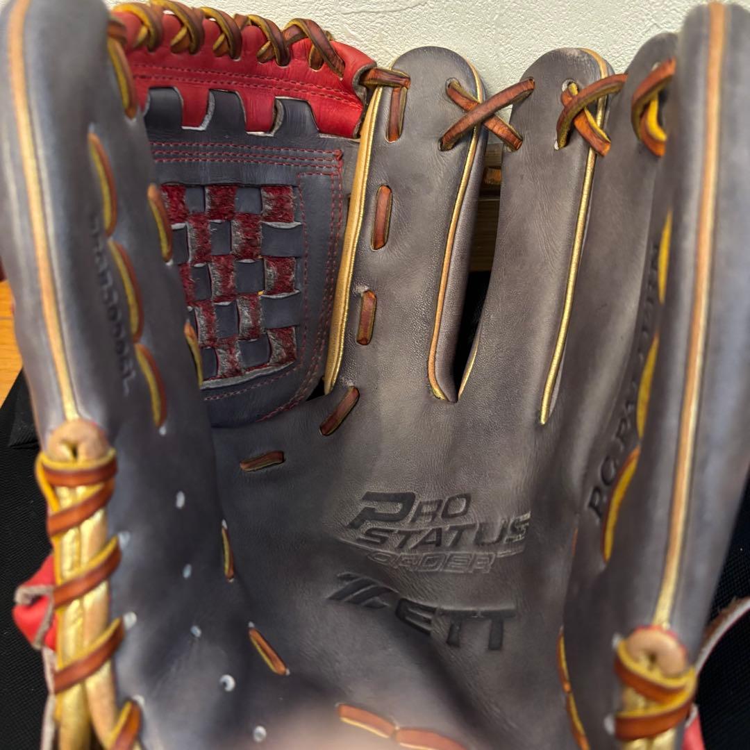 限定) 源田モデル ZETT 軟式 グローブ