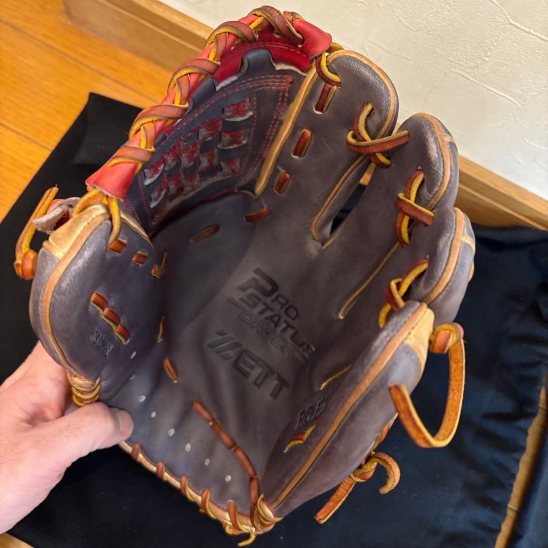 限定) 源田モデル ZETT 軟式 グローブ