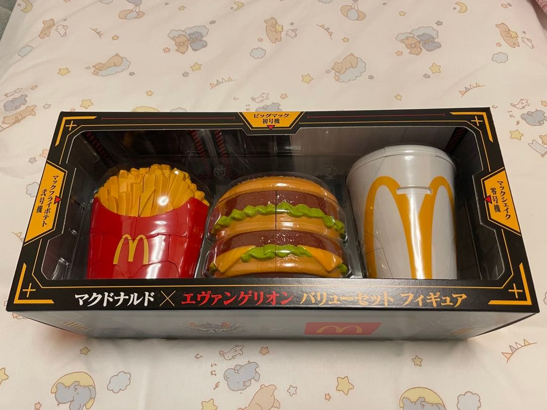 マクドナルド エヴァンゲリオン フィギュアセット