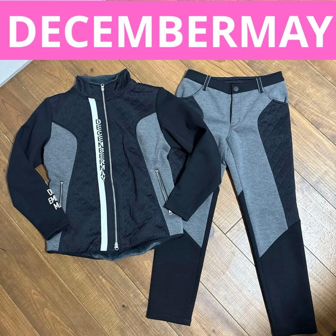 ディセンバーメイ　レディース　Mサイズ　セットアップ　ブルゾン　パンツ　秋冬