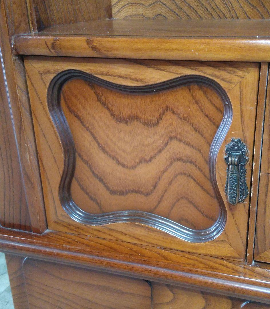 [赤ずきんちゃん]茶箪笥 飾り棚 和箪笥 飾り台 昭和レトロ アンティーク