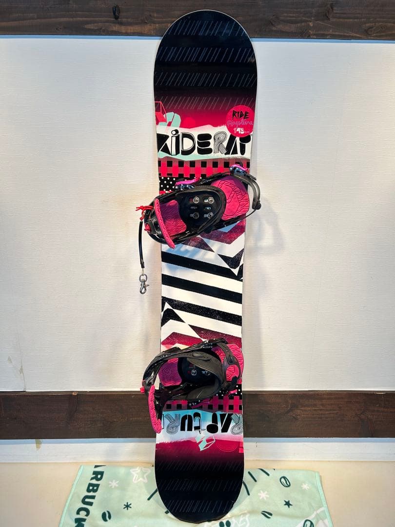 ☆美品☆ RIDE RAPTURE 143cm ビンディング　サロモン　Sサイズ