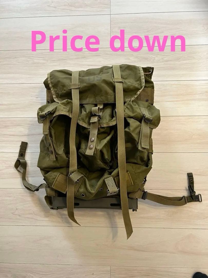 アリスパック　フレーム付き　米軍　実物