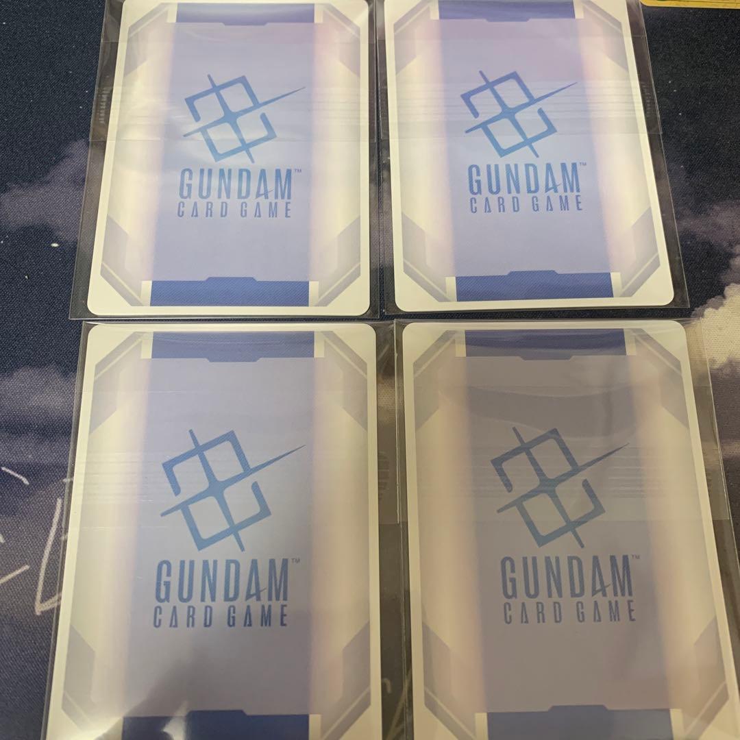 ガンダムカードゲーム　カミーユ・ビダン　プロモ4枚