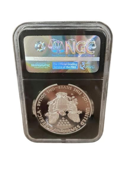 【最高鑑定】2016W シルバーイーグル 銀貨 NGC PF70 UC 署名入