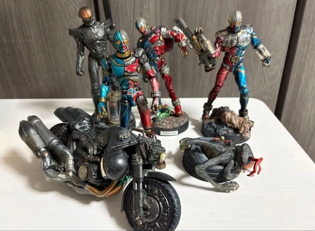 キカイダー・ハカイダーのフィギュア 4体セット