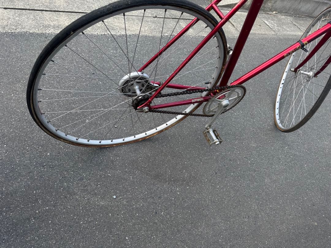 Samson ピストバイク レッド