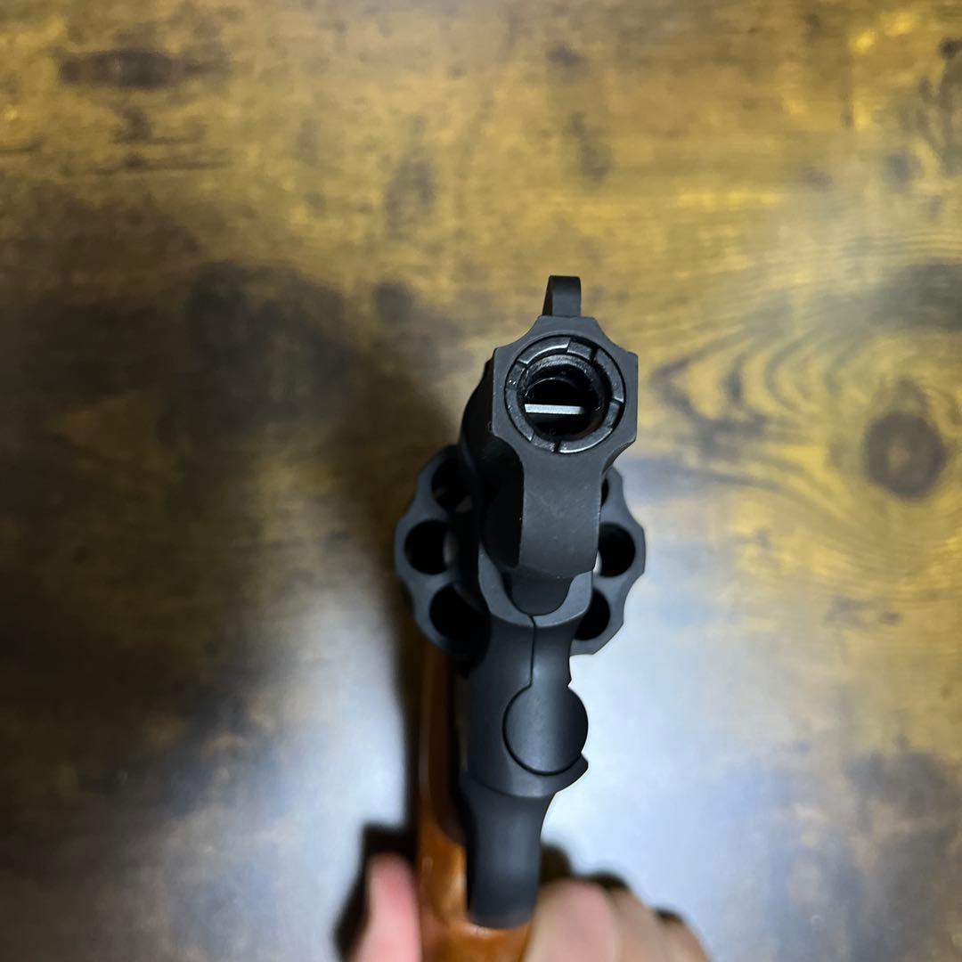 S&W M327 R8 HW モデルガン　タナカ パンドラアームズ　木製グリップ