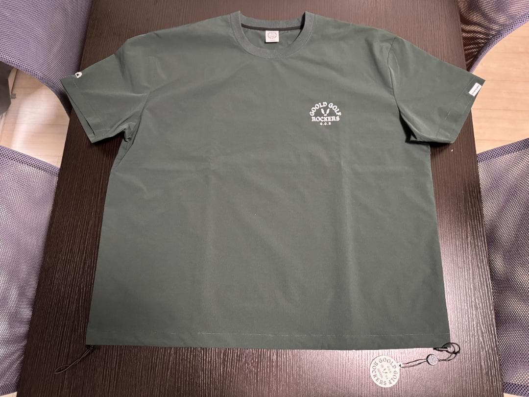 【限定】ゴールドゴルフロッカーズ 上下セットアップ＆ソックス カーキ XL