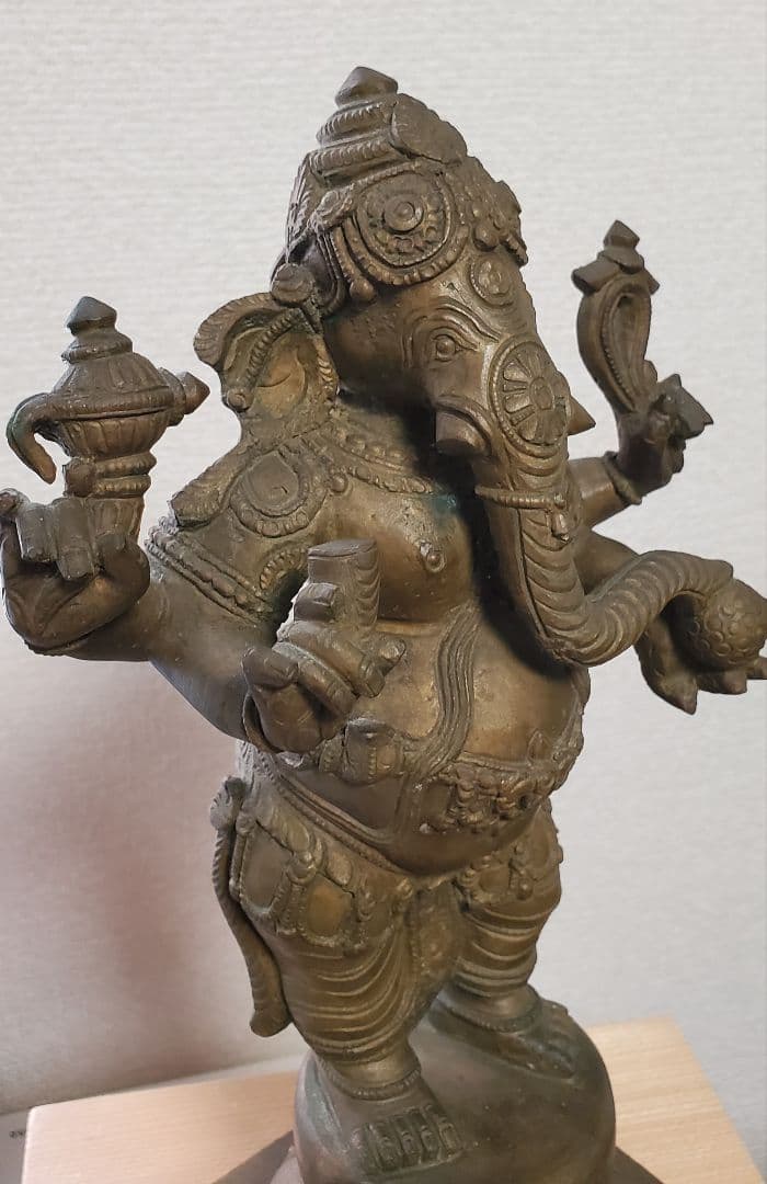 ガネーシャ ブロンズ像