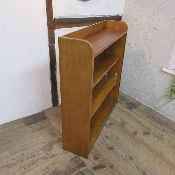 イギリス製 アンティーク 家具 ブックケース 本棚 書棚 ガラス戸 6158e