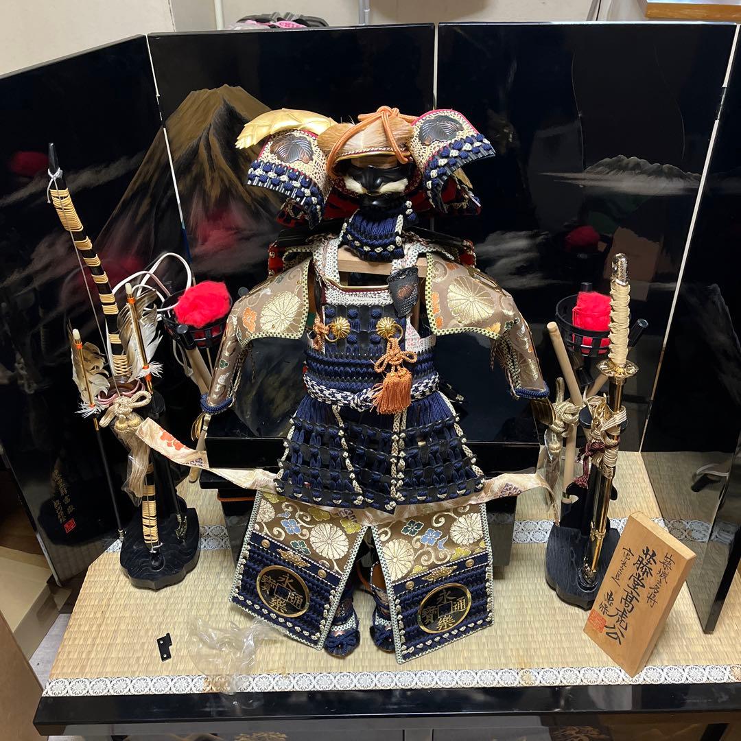 藤堂高虎の鎧兜　甲冑５０万　本物ヴインテージ