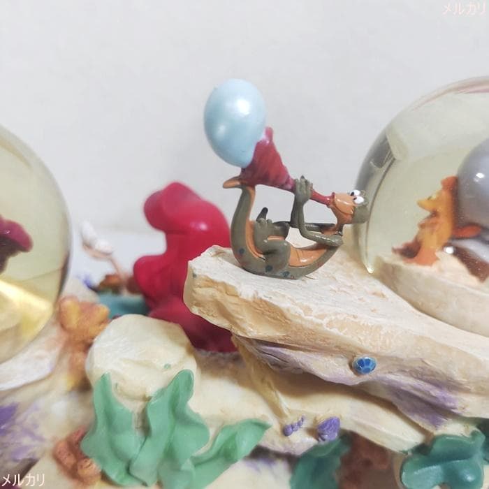 【レア】ディズニー★リトルマーメイド★アンダーザ・シー★スノードーム★オルゴール