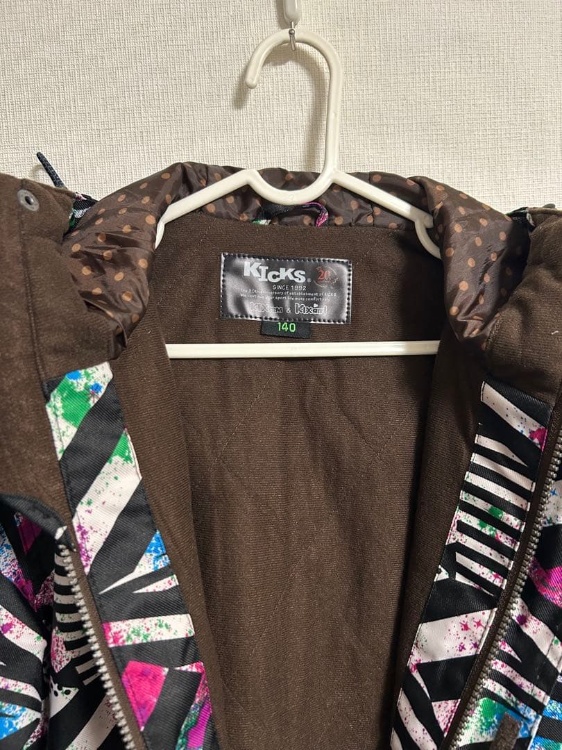 スキーウェア スノーボードウェア 上下セット キッズ140-150