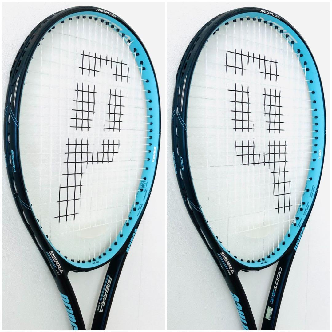 【新品同様】プリンス『シエラ100 SIERRA』テニスラケット／G2／女性