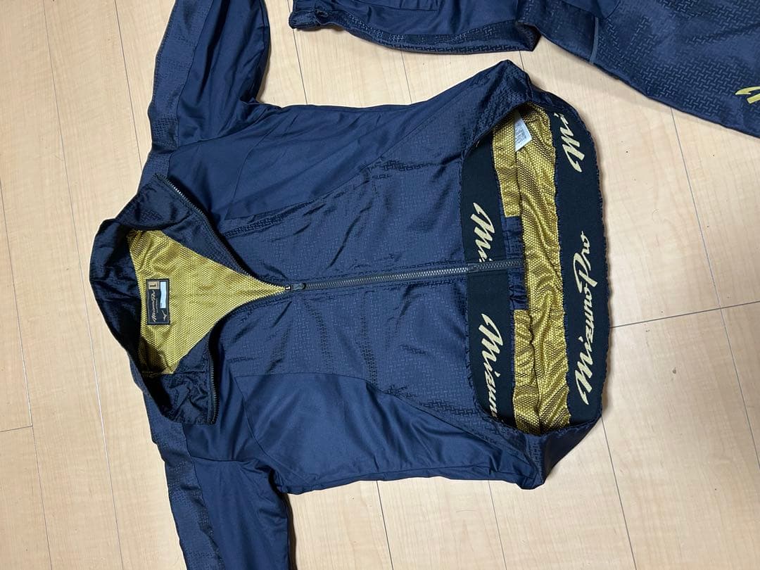 Mizuno pro ネイビー ジャケット パンツ セット Lサイズ