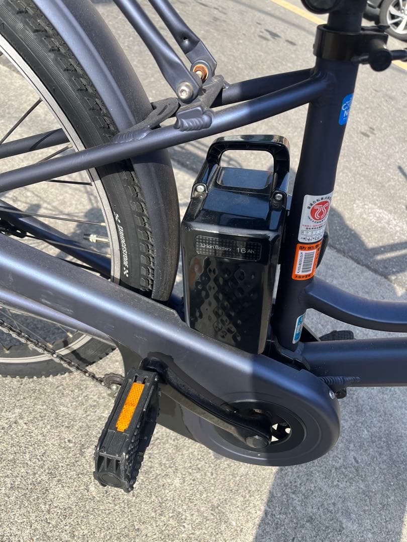 るるぼ様用　大阪市内引き取り限定　パナソニック　電動アシスト自転車　ネイビー