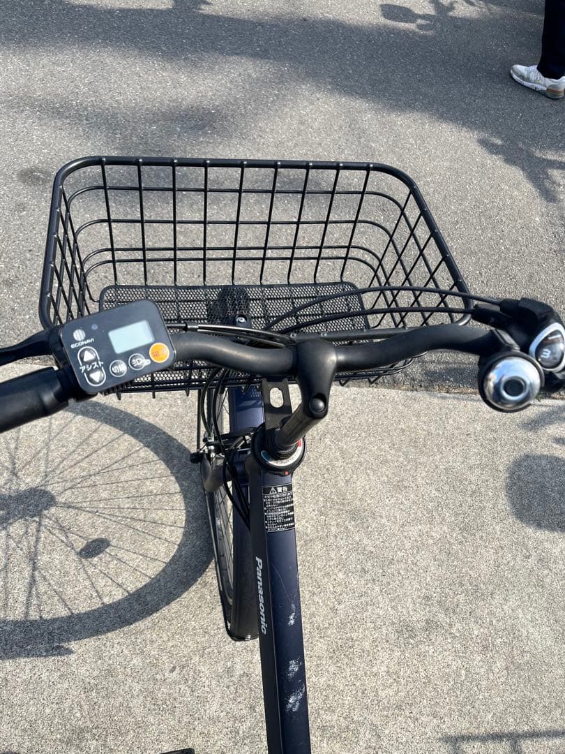 るるぼ様用　大阪市内引き取り限定　パナソニック　電動アシスト自転車　ネイビー