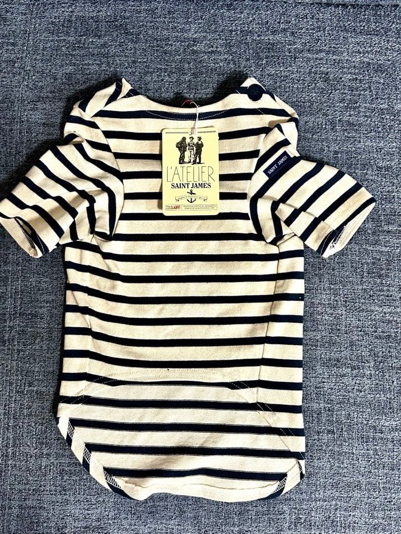 【新品未使用／日本未入荷】セントジェームス 犬服 XLサイズ　フランスパビリオン