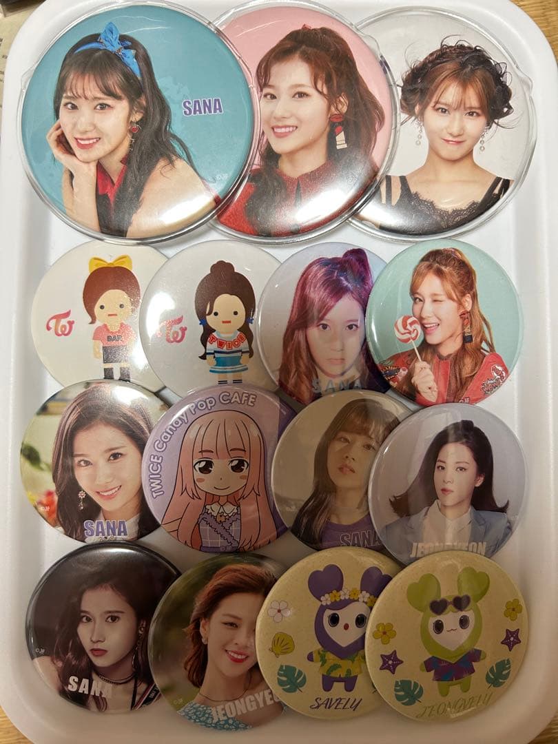 twice グッズ まとめ売り うちわ トレカ アルバム 缶バッジ など