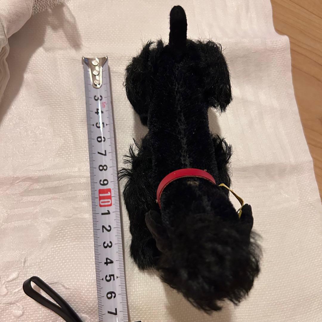 シュタイフ 黒いプードルのSnobbyヴィンテージSteiff