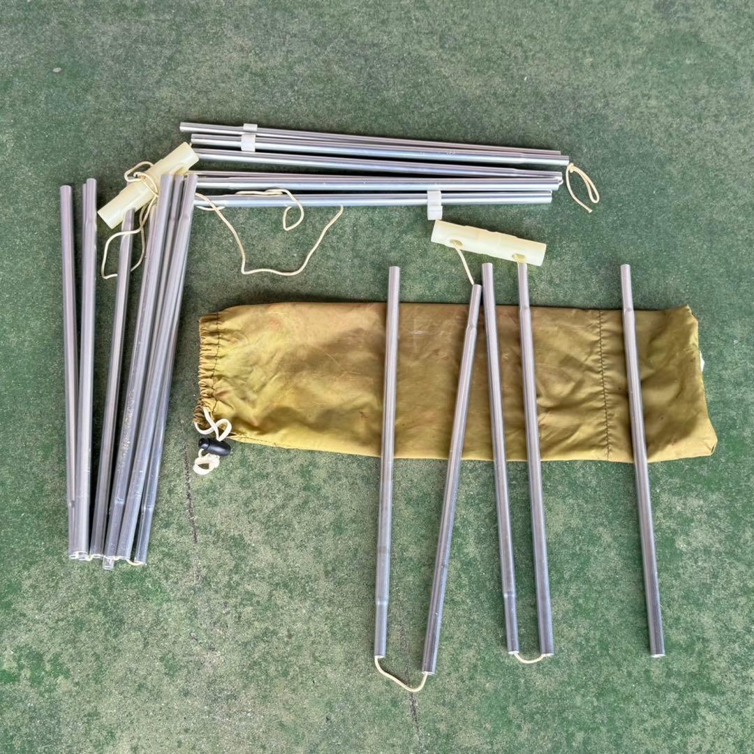 EDK58c モンベル ムーンライト１型 テント ポール旧型 ソロキャンプ