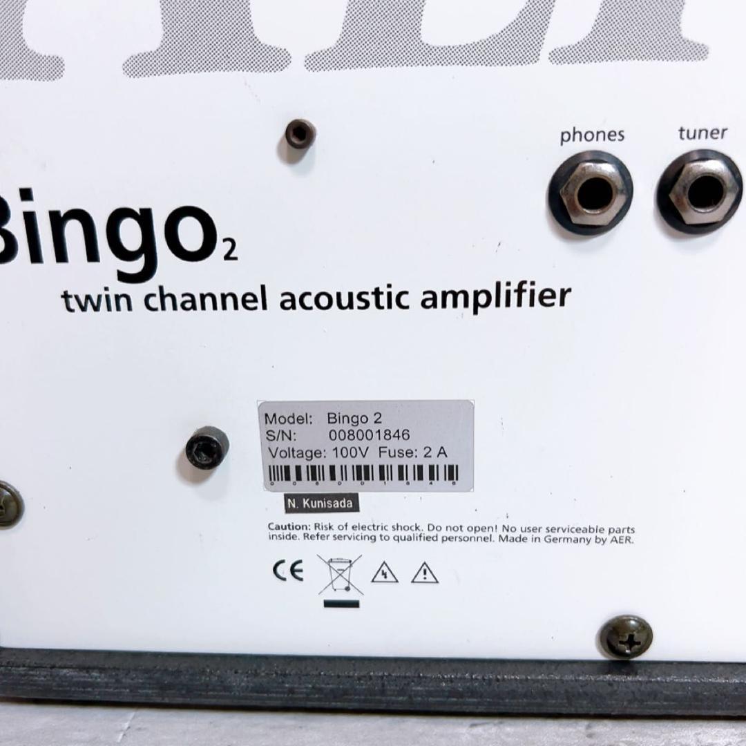 【稀少】【動作品】AER Bingo2 アコースティックアンプ