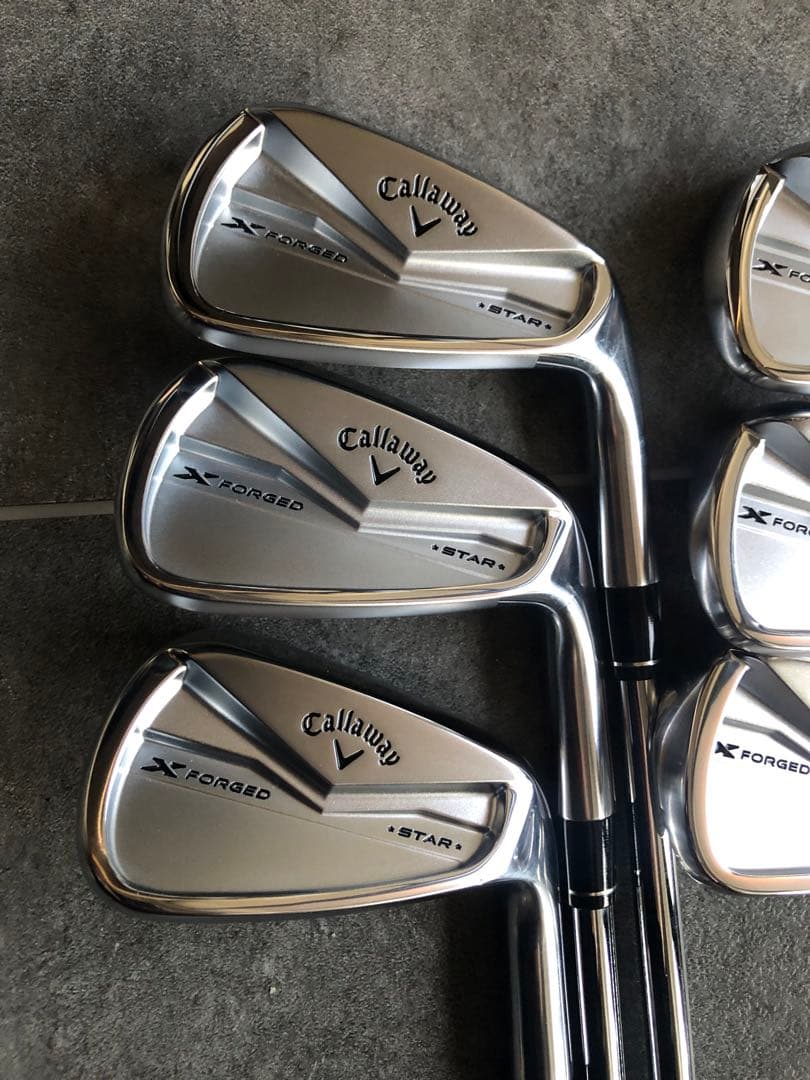 ●ラウンド未使用　超美品●callaway Xフォージドstar 2024 6本