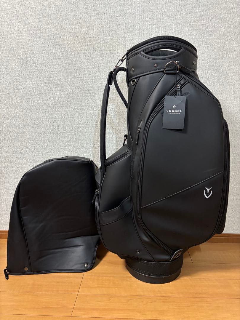 VESSEL(ベゼル)キャディバッグ Lux Cart JP BKブラック 美品