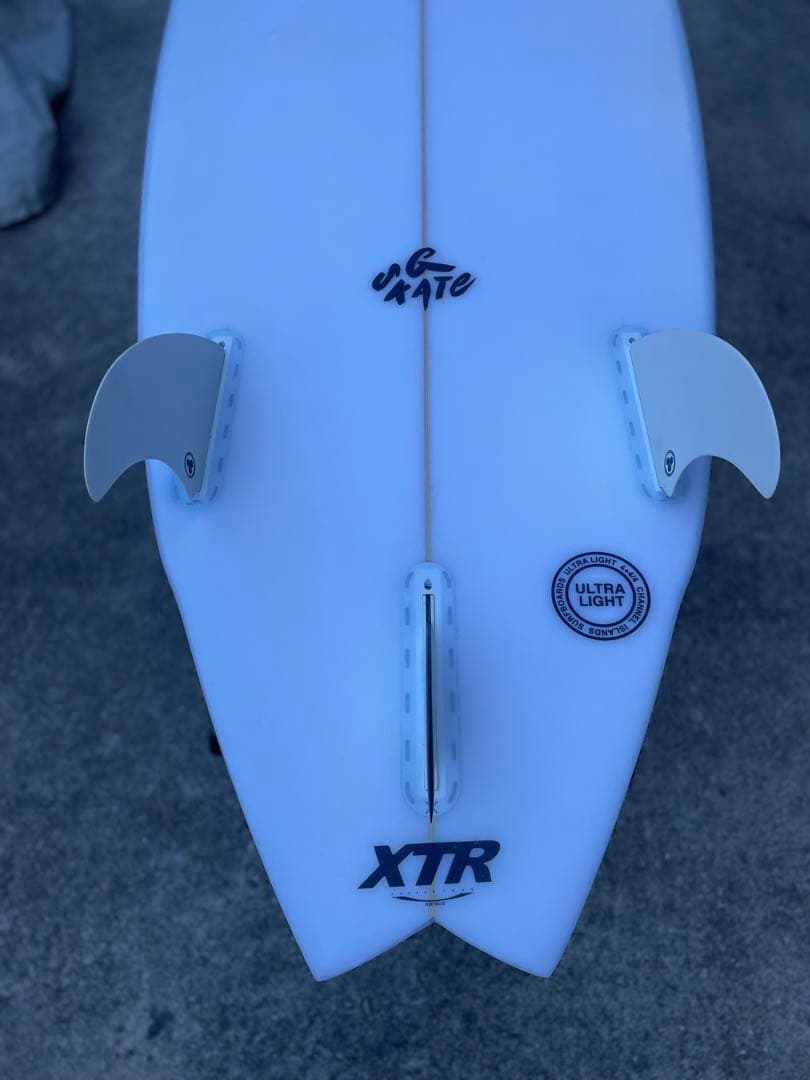 XTR G SKATE 5'10\" 34.5L アルメリックチャネルサーフボード