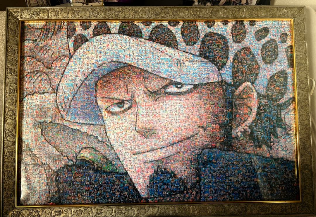 ワンピース　トラファルガーロー1000ピースパズル完成版　フレーム付き