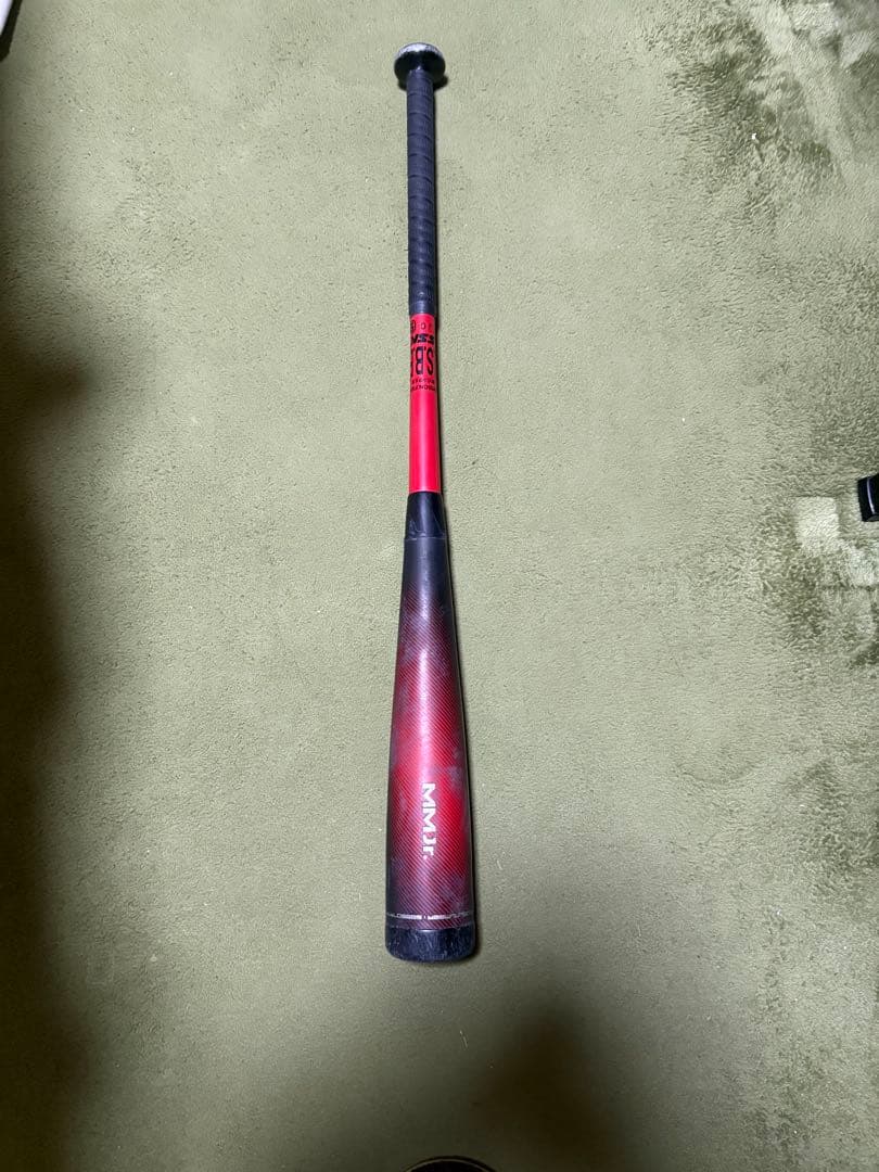 MMJr. 赤 軟式バット　少年用