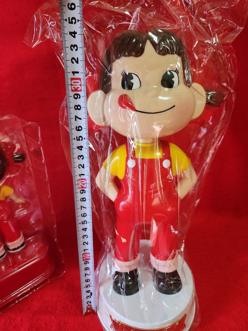 不二家　ペコちゃん　60周年　記念　首振り 人形　ペコちゃん　ポコちゃん