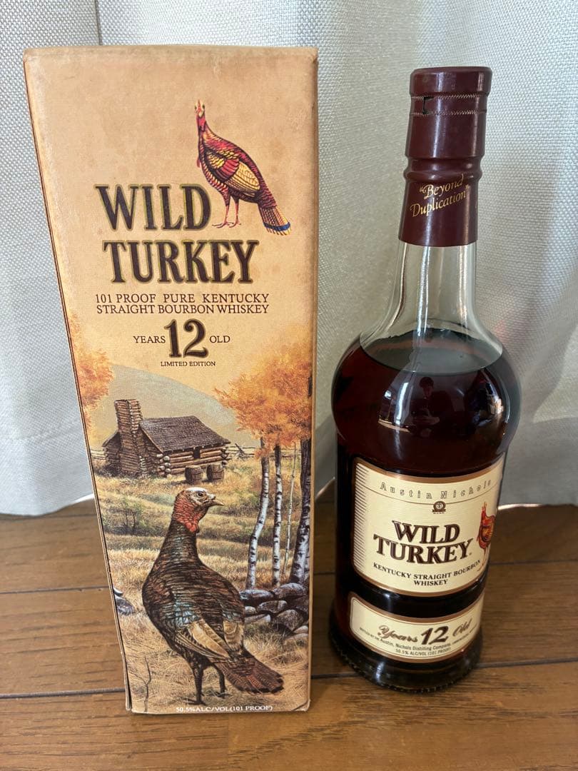 WILD TURKEY 12年 ウイスキー 箱入り 750ml 未開栓