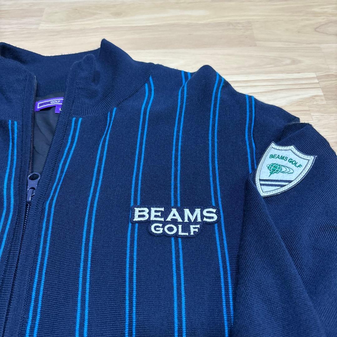 値下げ❗️BEAMS GOLF PURPLE LABELタラッティニット メンズL