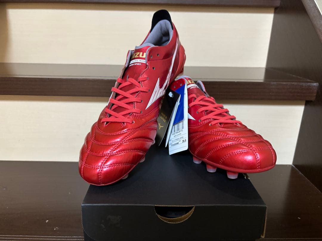 サッカースパイク　ミズノ　モレリアネオ4 限定色　新品　26.5cm