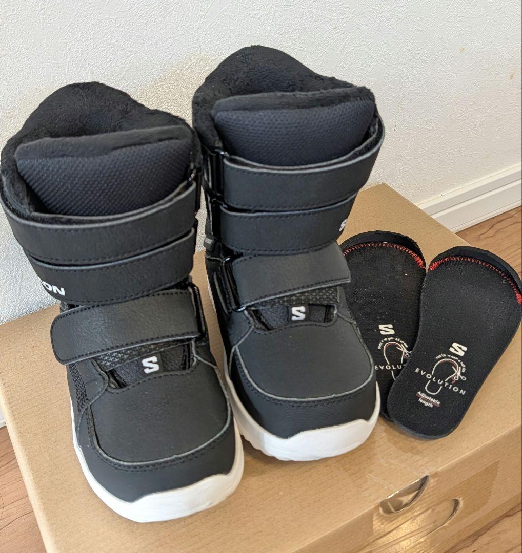 サロモン　スノーボードブーツ　キッズ　18cm